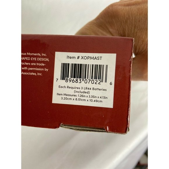 Precious Moments LED Porcelain Tree Ornament “I’m Sending You A Merry Christmas” - Picture 5 of 7